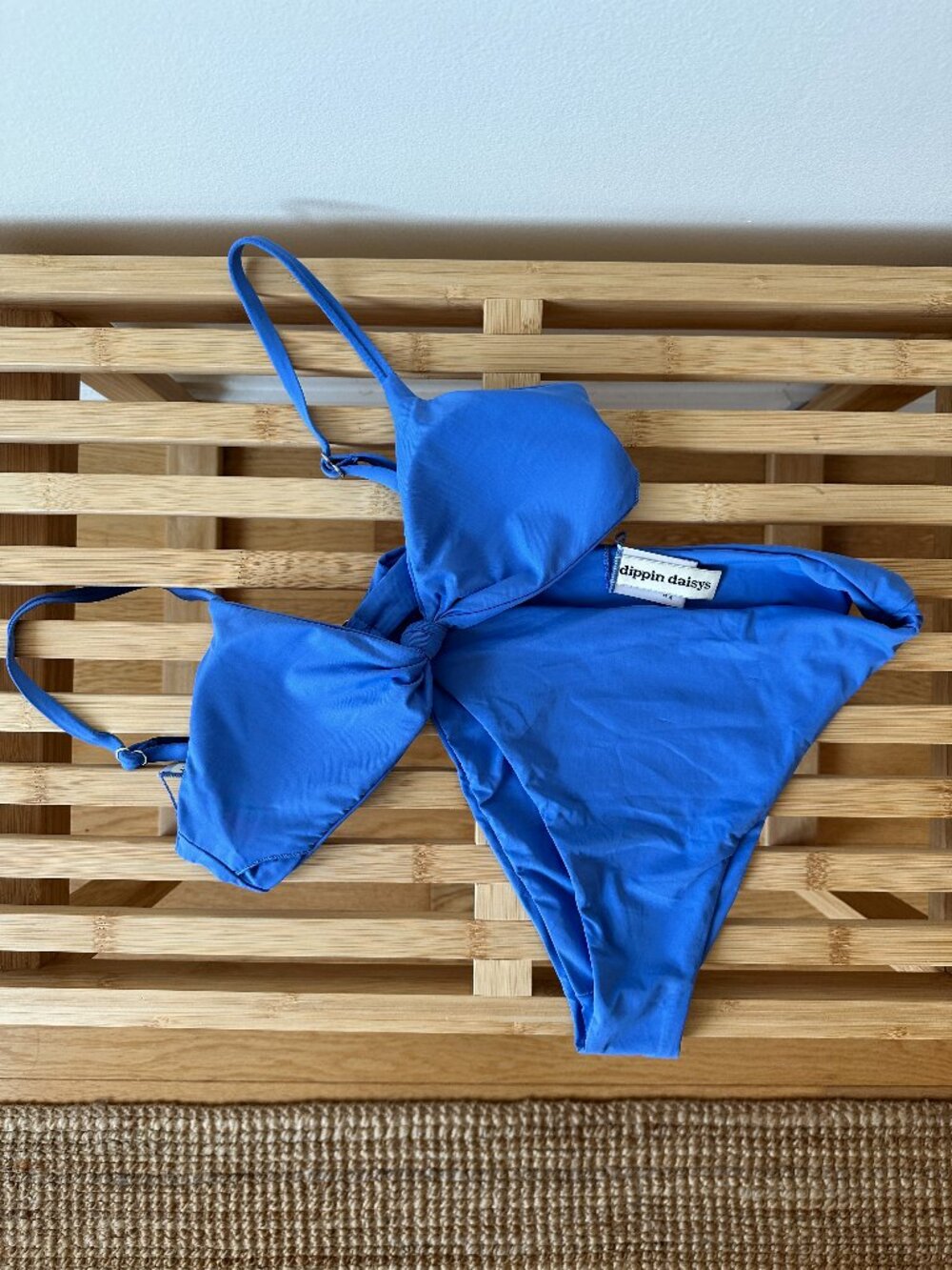 BRAND NEW Dippin' Daisy's Blue Two-Piece Bikini